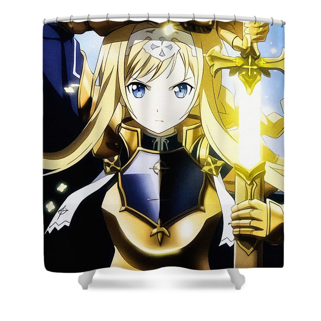 sword art online rodsean q smith - Anime Shower Curtain Shop