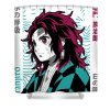 tanjiro gab fernando transparent - Anime Shower Curtain Shop