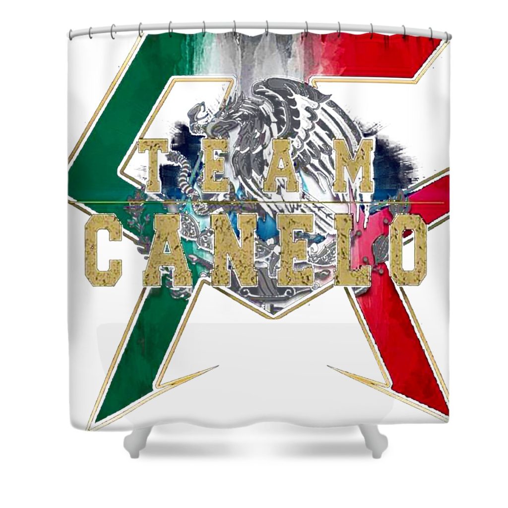 team canelo hurtjody transparent - Anime Shower Curtain Shop