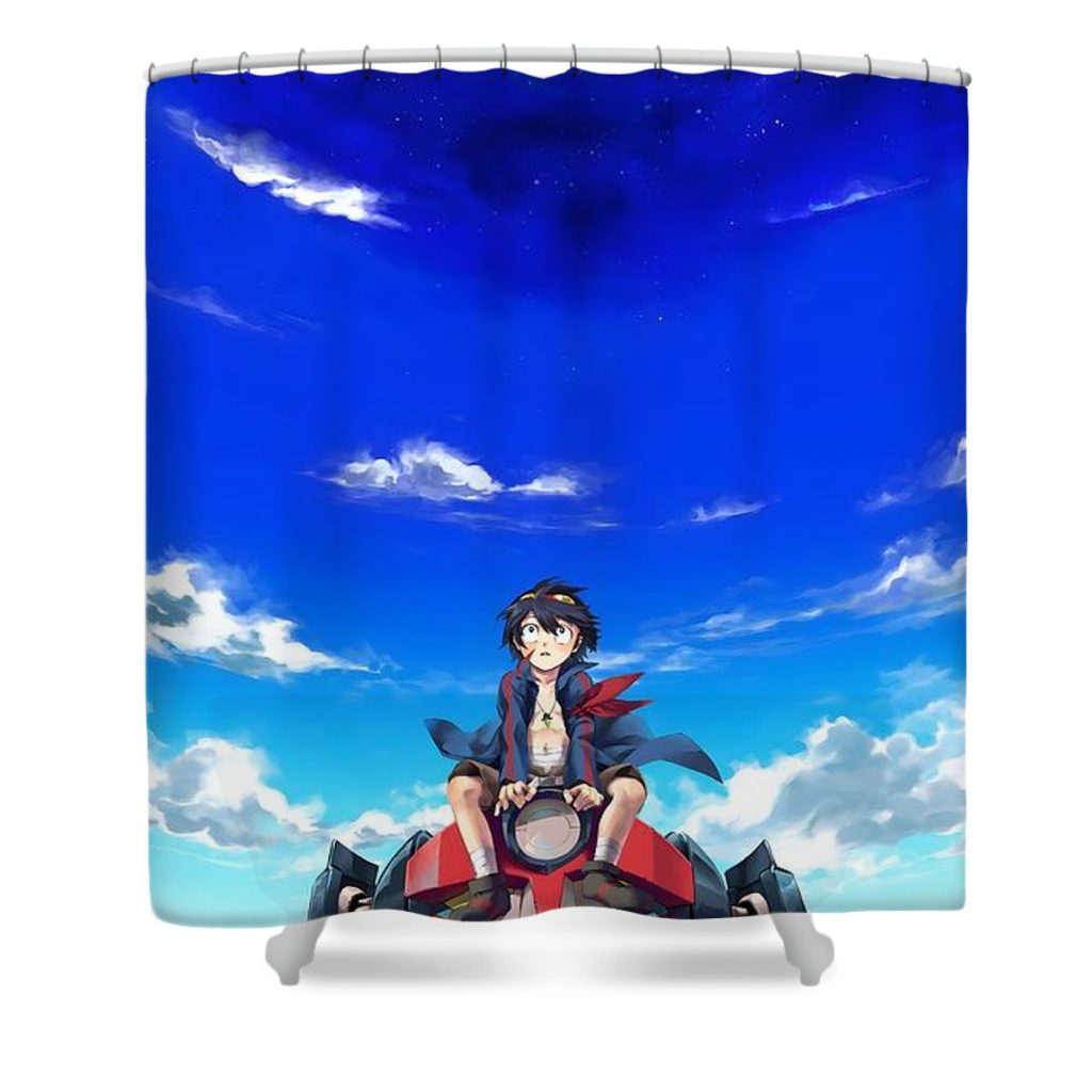 tengen toppa gurren lagann celestina paul - Anime Shower Curtain Shop