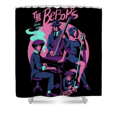 the cowboy bebops canvas print mary matthew - Anime Shower Curtain Shop