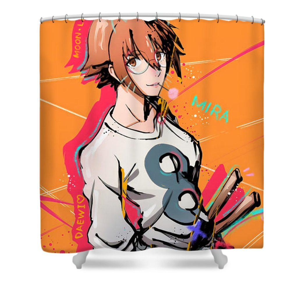 the god of high school yu mira lac lac - Anime Shower Curtain Shop