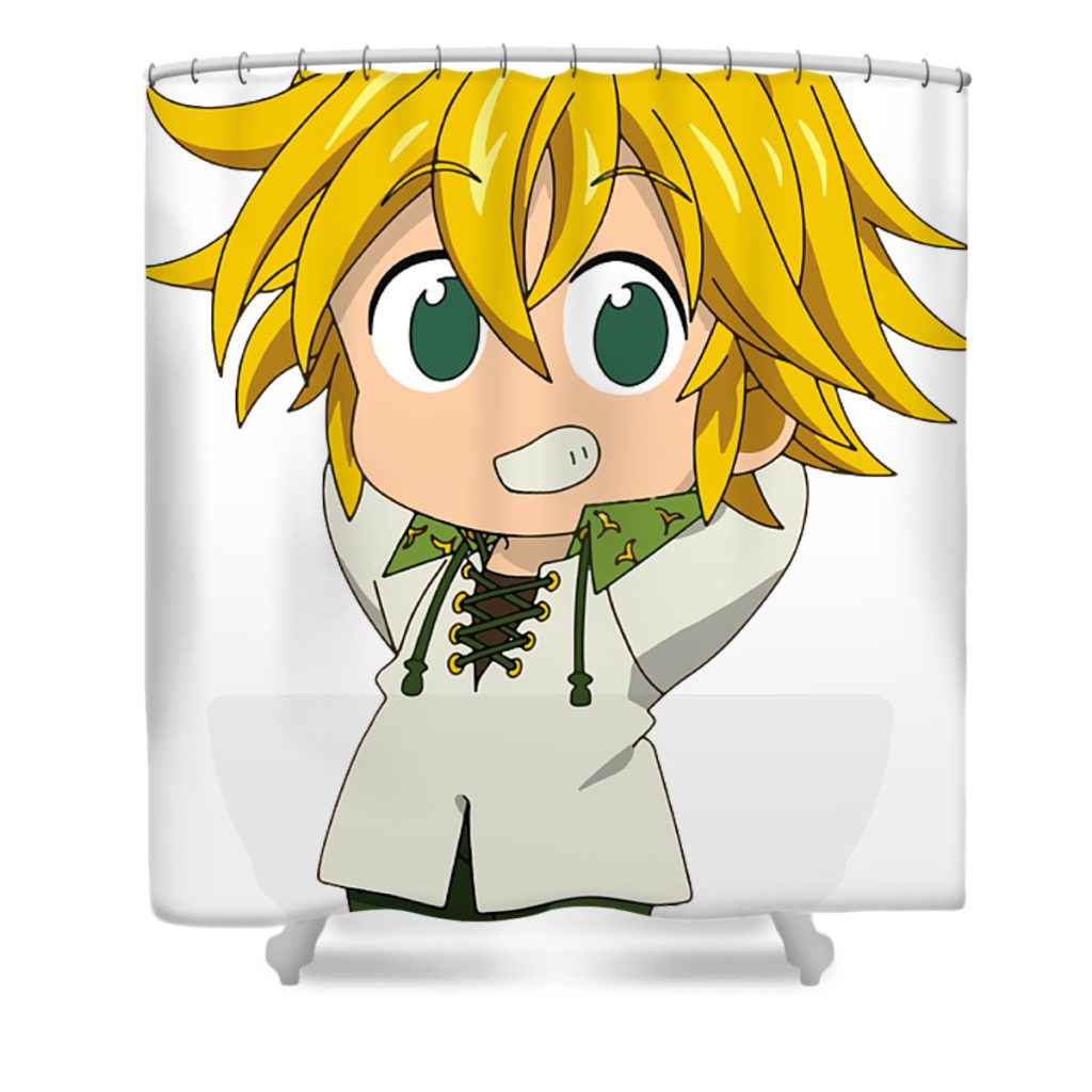 the seven deadly sins ronald t back transparent - Anime Shower Curtain Shop