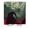 time to release the beast berserk lac lac - Anime Shower Curtain Shop