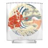 titan ocean wave syed montoya transparent - Anime Shower Curtain Shop