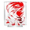 titanattack anita sari transparent - Anime Shower Curtain Shop