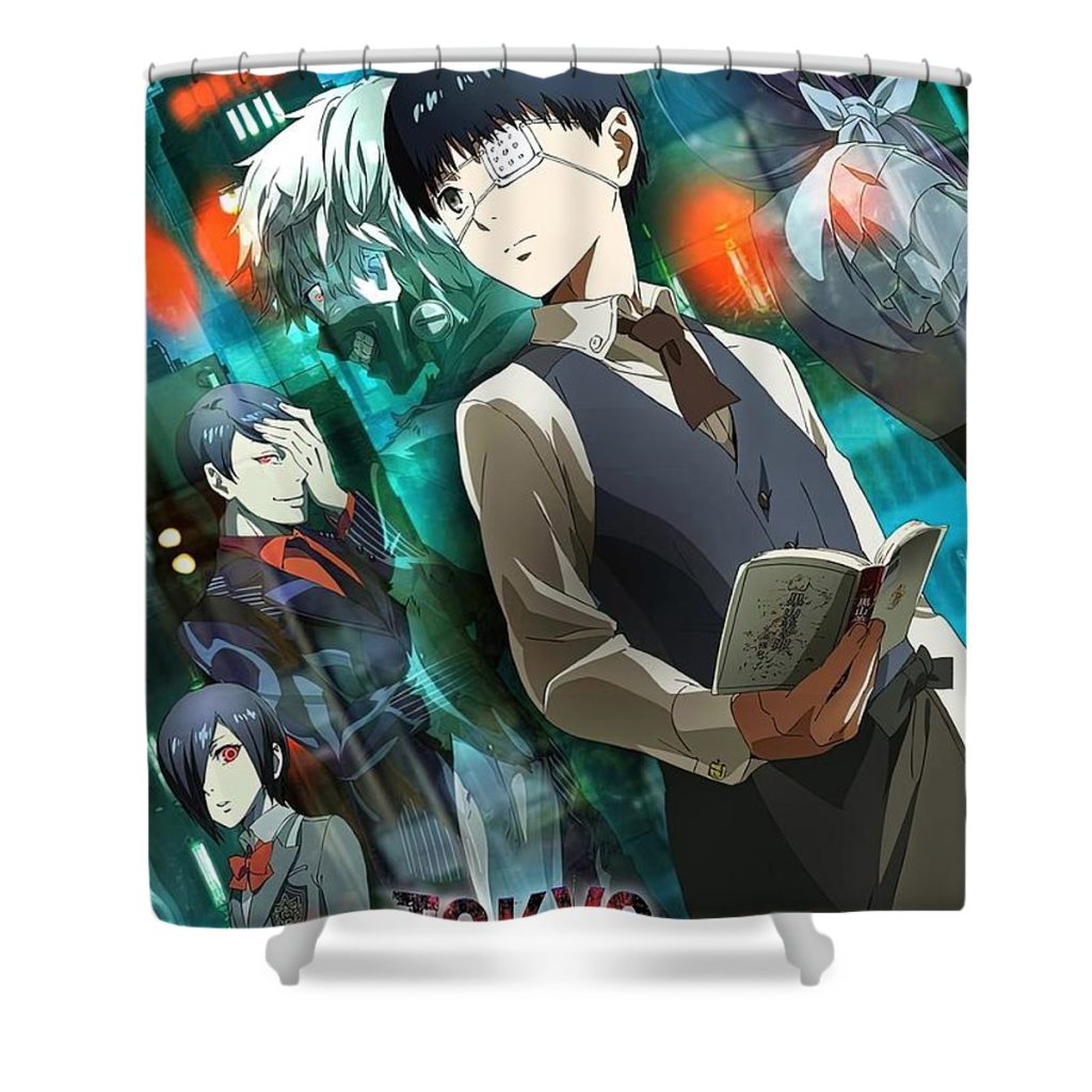 tokyo ghoul anime logan hughes - Anime Shower Curtain Shop