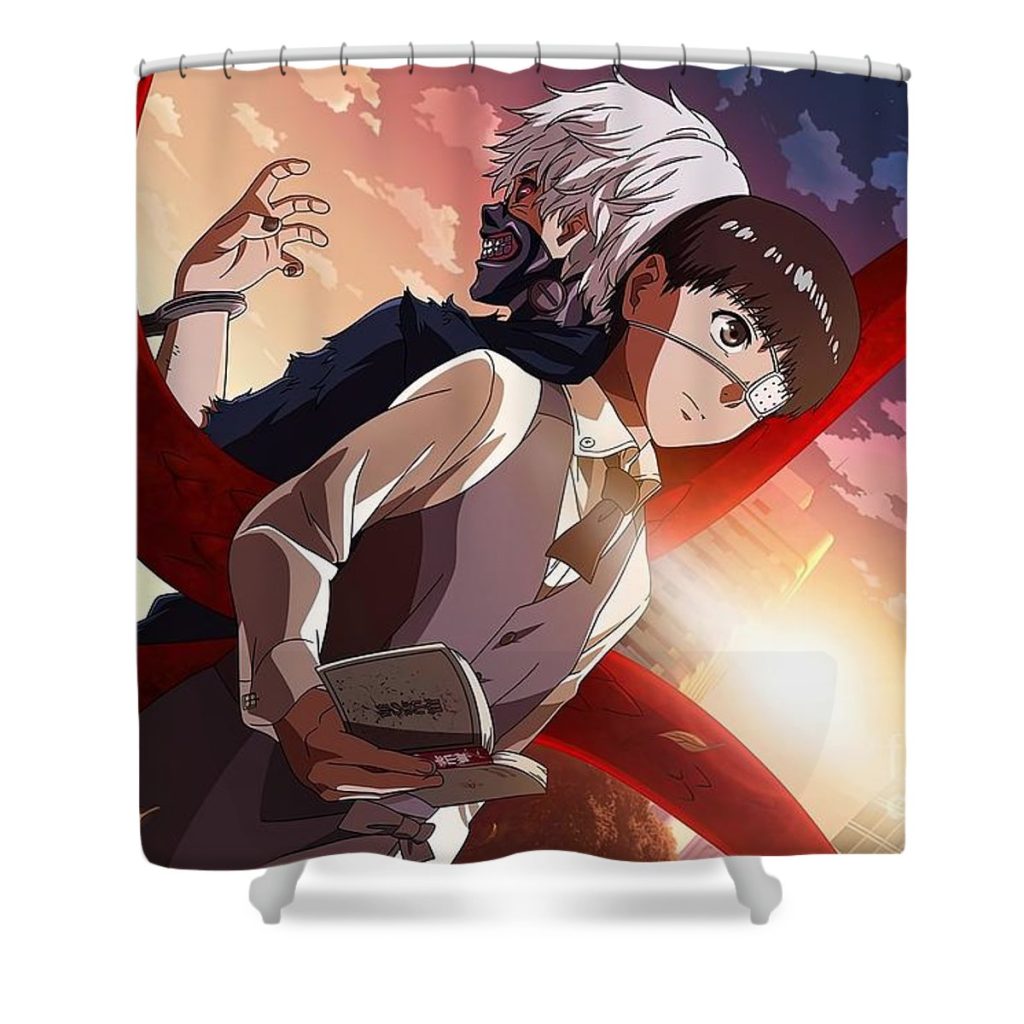 tokyo ghoul harrison brown - Anime Shower Curtain Shop