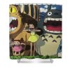 totoro evie eddins - Anime Shower Curtain Shop