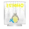 totoro ezequiel koch transparent - Anime Shower Curtain Shop