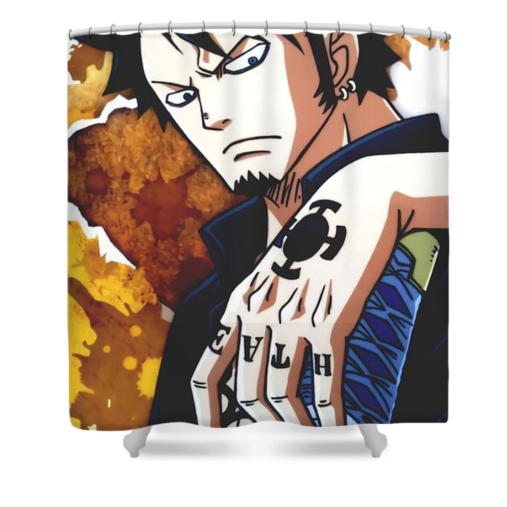 trafalgar law one piece alexia chapuis - Anime Shower Curtain Shop