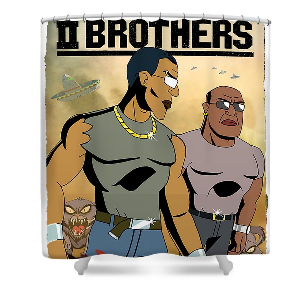 two brothers josef pula transparent - Anime Shower Curtain Shop