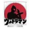 ultraman silhouette estela costa transparent - Anime Shower Curtain Shop