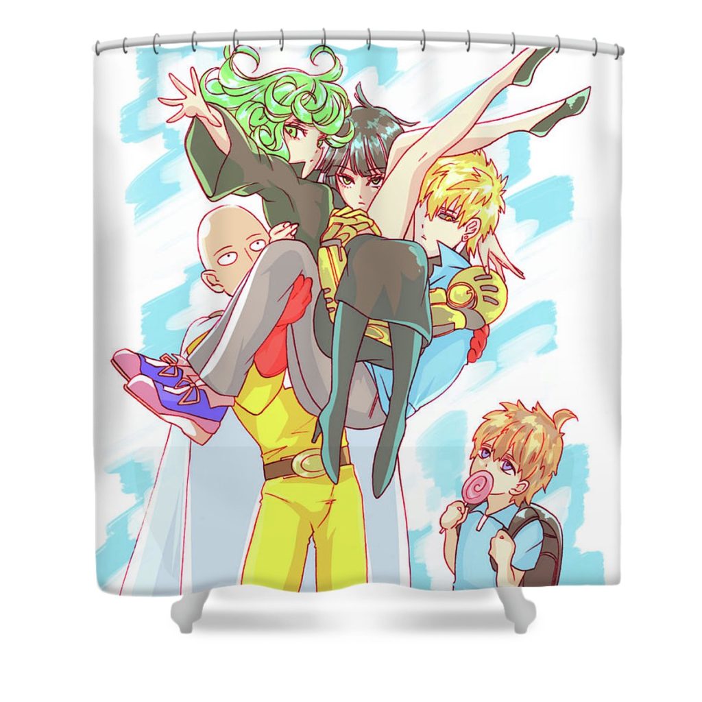 uniting for justice teddie stibbs - Anime Shower Curtain Shop