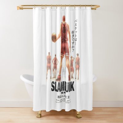 Slam Dunk 2022 Shower Curtain Official Anime Shower Curtain Merch