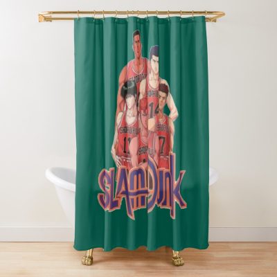 Slam Dunk  (3) Shower Curtain Official Anime Shower Curtain Merch