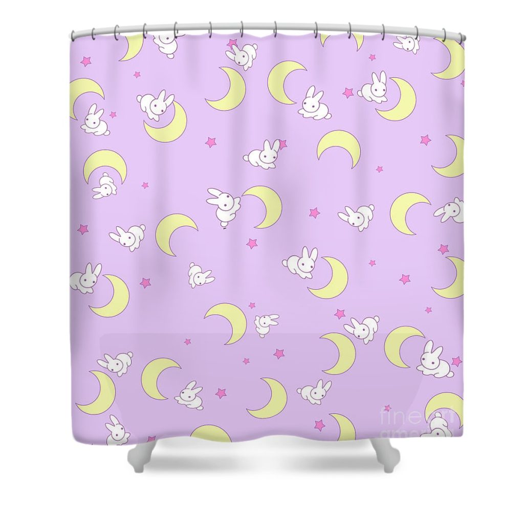 usagi bed neokawaii - Anime Shower Curtain Shop