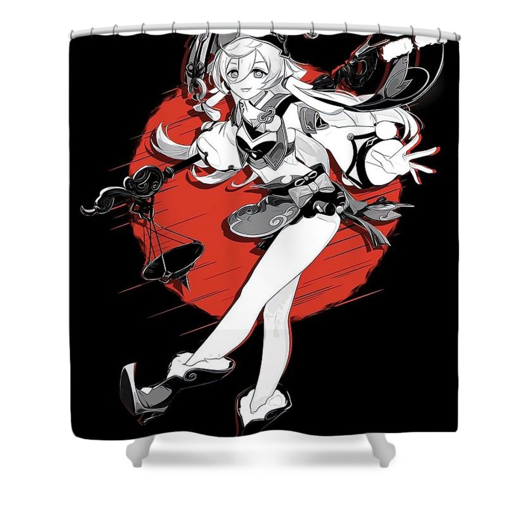 yanfei genshin impact chapman stewart - Anime Shower Curtain Shop