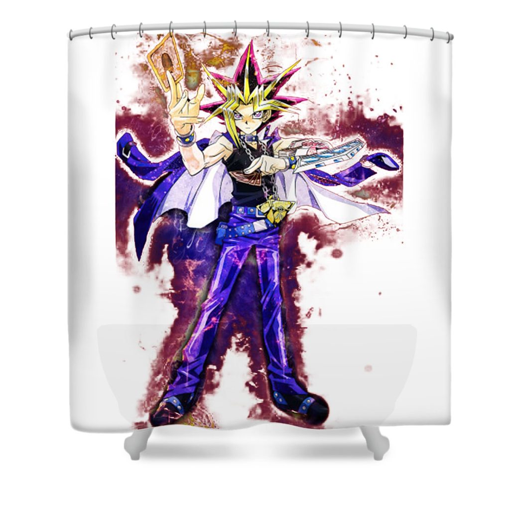 yugi aura mutia aryani transparent - Anime Shower Curtain Shop