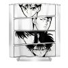 yuyu hakusho art christma kaii izzie transparent - Anime Shower Curtain Shop