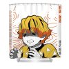 zenitsu gab fernando transparent - Anime Shower Curtain Shop