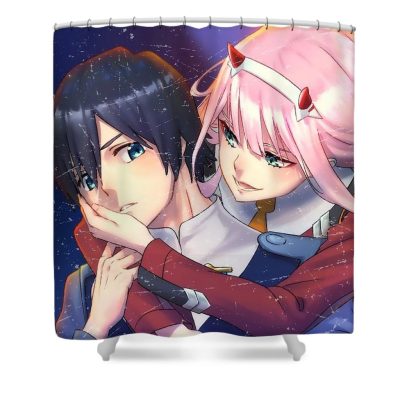 31 zero two of darling in the franxx zero two 1024x1024 1 - Anime Shower Curtain Shop