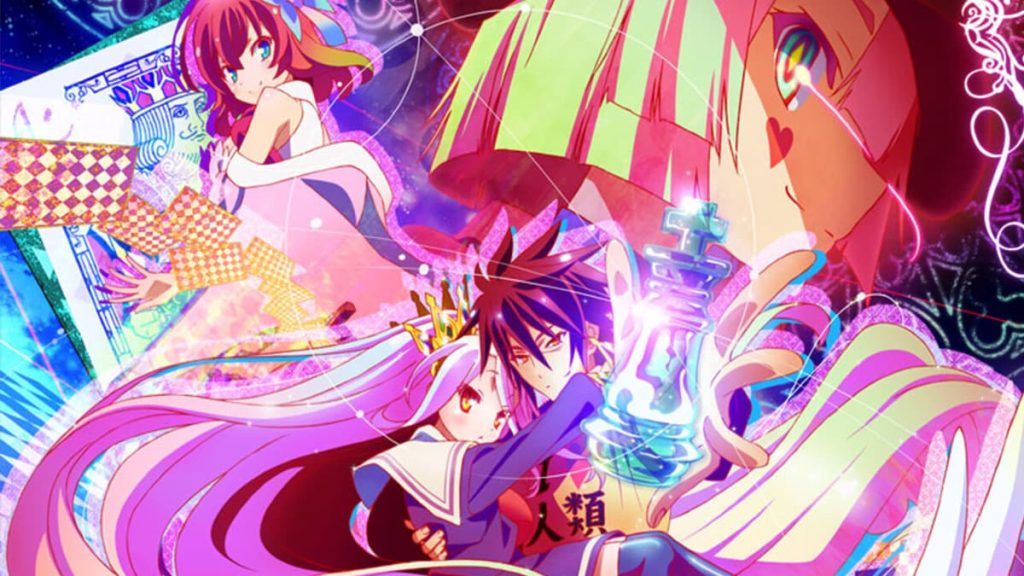 No Game No Life anime 1 - Anime Shower Curtain Shop