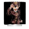 Hanako kun Stick Out Tongue Shower Curtain - Anime Shower Curtain Shop