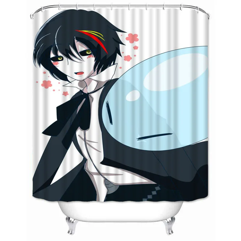 Musife Custom That Time I Got Reincarnated as A Slime Shower Curtain Waterproof Bathroom Polyester Fabric 14 - Anime Shower Curtain Shop