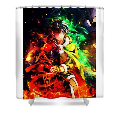 classic photo the rising of the shield hero naofumi adventure manga series lotus leafal transparent - Anime Shower Curtain Shop