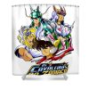 classic saint seiya anime characters gifts for fans lotus leafal transparent - Anime Shower Curtain Shop