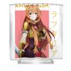 design art raphtalia the rising of the shield hero anime for men women lotus leafal transparent - Anime Shower Curtain Shop