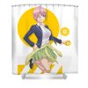 design ichika the quintessential quintuplets anime gifts for fans mizorey tee transparent - Anime Shower Curtain Shop