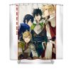 design the rising of the shield hero characters adventure manga series lotus leafal transparent - Anime Shower Curtain Shop