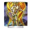 golden aries saint in divine armor charlie jauregui - Anime Shower Curtain Shop