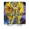 golden leo saint in divine armor charlie jauregui - Anime Shower Curtain Shop