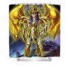 golden scorpio saint in divine armor charlie jauregui - Anime Shower Curtain Shop