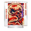 graphic saint seiya andromeda anime gifts for fans lotus leafal transparent - Anime Shower Curtain Shop