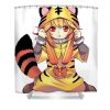 japanese art raphtalia the rising of the shield hero anime japanese manga for fans lotus leafal transparent - Anime Shower Curtain Shop