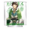 love naofumi boy the rising of the shield hero anime japanese manga for fans lotus leafal transparent - Anime Shower Curtain Shop