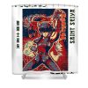 love pegasus art saint seiya gifts idea lotus leafal transparent - Anime Shower Curtain Shop