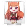 love raphtalia the rising of the shield hero manga gifts idea lotus leafal transparent - Anime Shower Curtain Shop