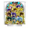 love saint seiya characters gifts idea lotus leafal transparent - Anime Shower Curtain Shop