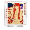 love saori art saint seiya gifts idea lotus leafal transparent - Anime Shower Curtain Shop