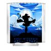 music vintage mushoku online tensei novels cool graphic gifts shop anime transparent - Anime Shower Curtain Shop