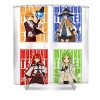 music vintage retro mushoku online tensei novels gifts for movie fans shop anime transparent - Anime Shower Curtain Shop