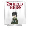 retro art the rising of the shield hero naofumi anime japanese manga for fans lotus leafal transparent - Anime Shower Curtain Shop