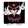 retro hanako kun anime art fantasy anime transparent - Anime Shower Curtain Shop