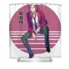 retro koenji classroom of the elite anime characters gifts for fans douxie grimo transparent - Anime Shower Curtain Shop