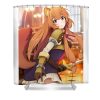 retro raphtalia girl the rising of the shield hero anime gifts manga lotus leafal transparent - Anime Shower Curtain Shop